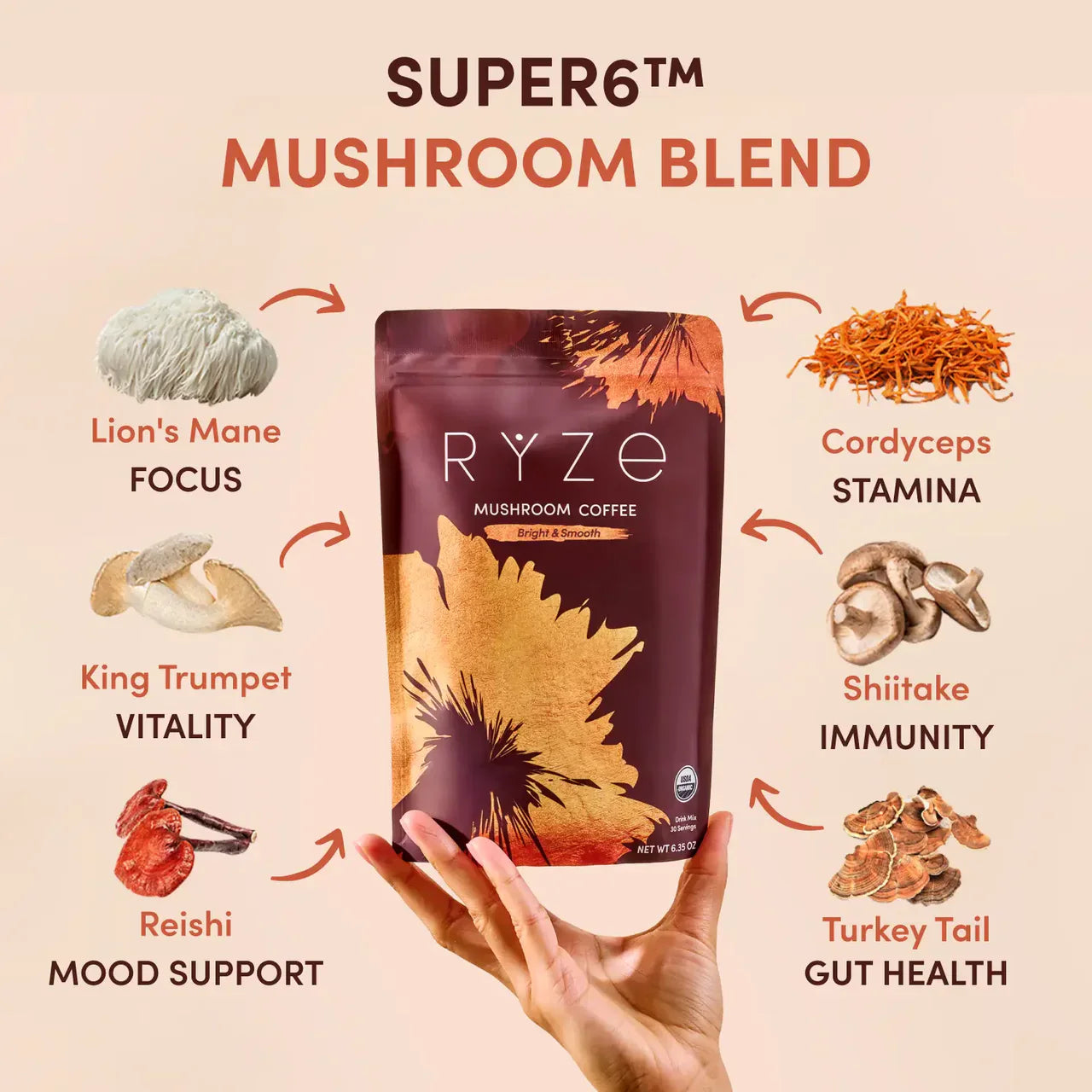 Mushroom Coffee Craft 60